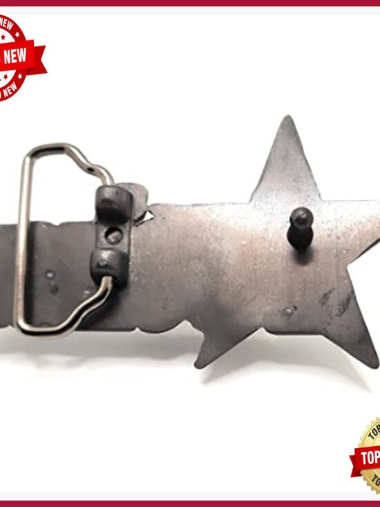 Pyramid Studded Leather Belt with Removable Buckle - Punk Emo Goth Y2K Style main image 5